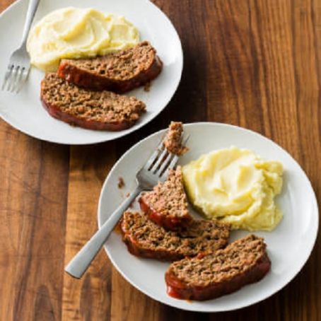 Glazed Meatloaf for 2